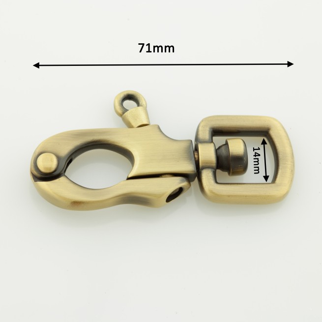 Карабін ЛАТУНЬ 14х71 мм тип D0642