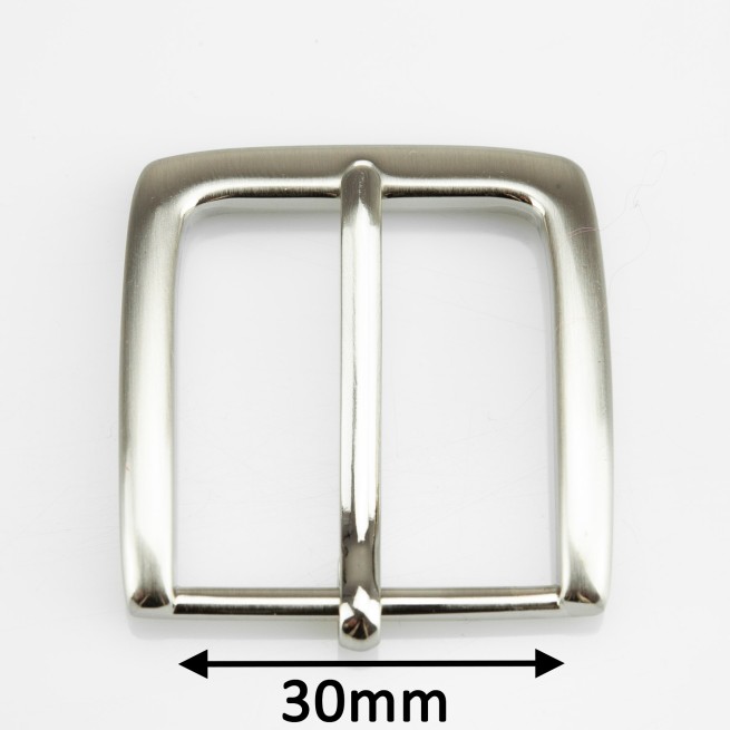 Пряжка НІКЕЛЬ-САТИН 30 мм тип D1008
