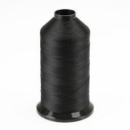 Нить №30/3 черный 100%полиэстер 2500м 