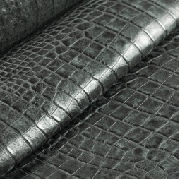 Шкіра ВРХ Крокодил AligoBIG Pull-UP чорний 1,0-1,2 Туреччина