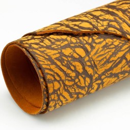 Кожа КРС RIFT оранж черный 1,8-2,0 