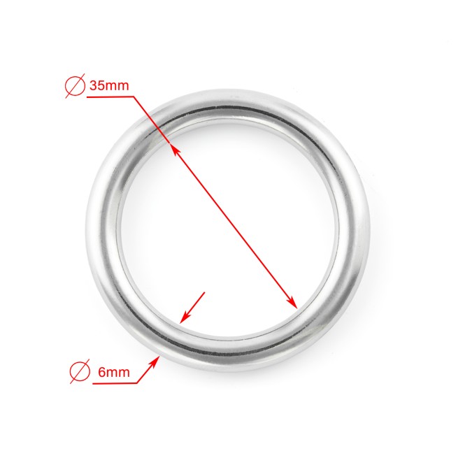 Кільце НІКЕЛЬ 35x6 мм тип C4636