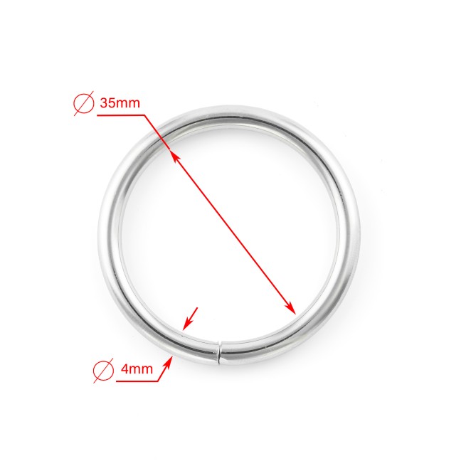 Кільце НІКЕЛЬ 35x4 мм