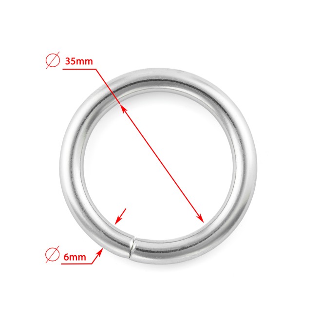 Кільце НІКЕЛЬ 35x5,5 мм