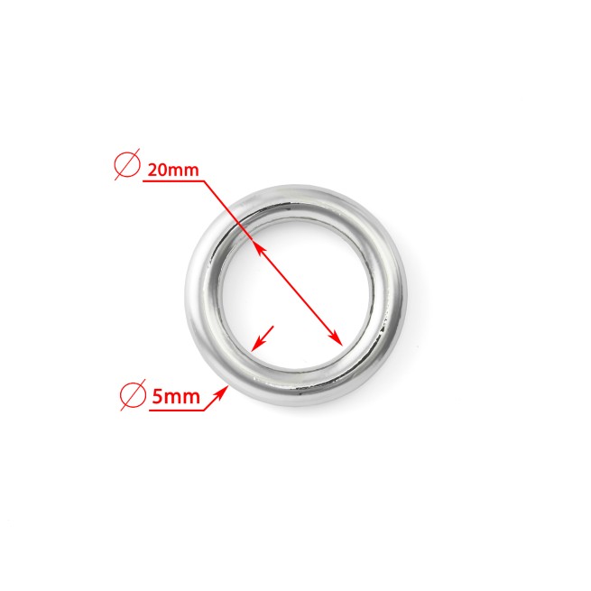 Кільце НІКЕЛЬ 20x5 мм
