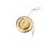 Замок ЗОЛОТО поворотний 38 мм тип D1098