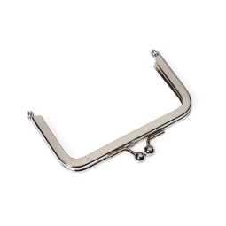 Замок НИКЕЛЬ рамковий фермуар 9 см