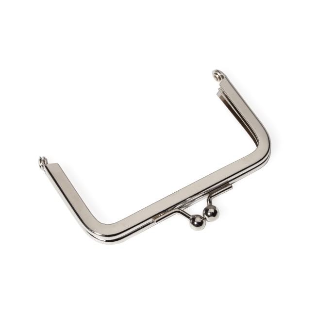 Замок НИКЕЛЬ рамковий фермуар 9 см