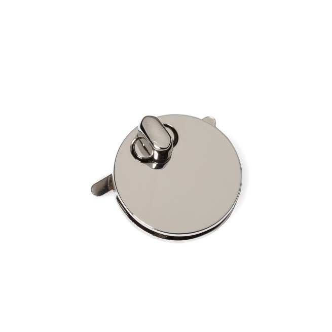 Замок НІКЕЛЬ POLI поворотний 30 мм тип D1051