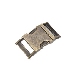 Пряжка-фастекс ЛАТУНЬ-АНТІК 25х60 мм