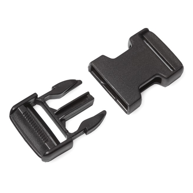 Пряжка-фастекс ПЛАСТИК чорний 30 мм