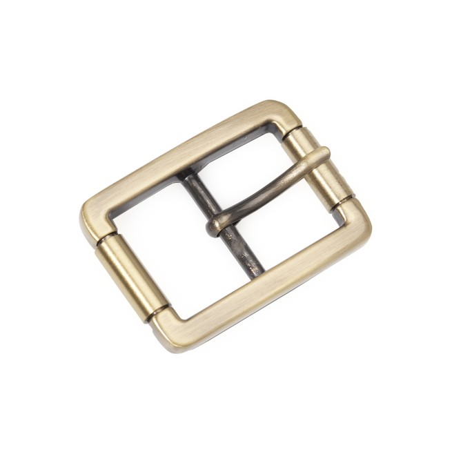 Пряжка роликова ЛАТУНЬ OLD МАТОВА 25 мм тип D0639