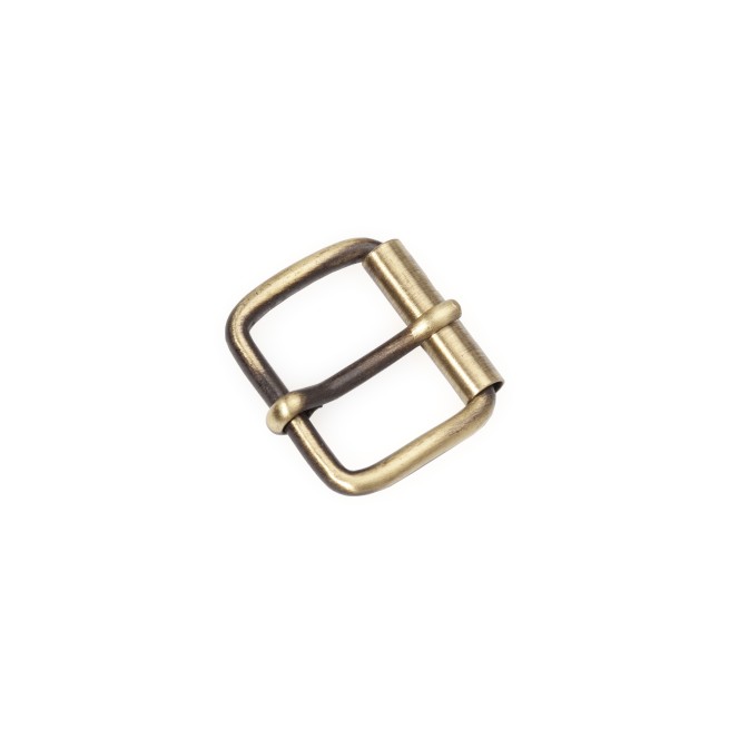 Пряжка роликова ЛАТУНЬ OLD МАТОВА 25 мм тип A7424