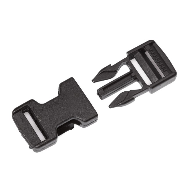 Пряжка-фастекс ПЛАСТИК чорний 20 мм тип 4539