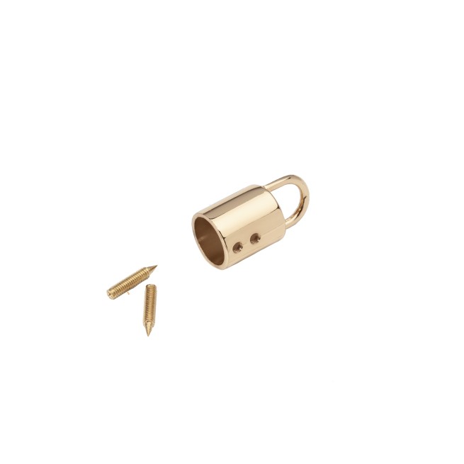 Тримач ЗОЛОТО купол діам.12 мм тип D1459