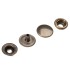 Кнопка Каппа БРОНЗА 14х12 мм тип X0057 (4 частини)