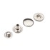Кнопка Альфа НІКЕЛЬ 12,5 мм тип X0057 (4 частини)