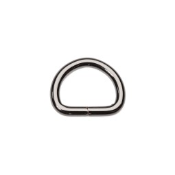 Півкільце ЧОРНИЙ НІКЕЛЬ 25 мм