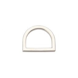 Півкільце НІКЕЛЬ 25x21 мм тип D1154