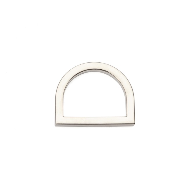 Півкільце НІКЕЛЬ 25x21 мм тип D1154