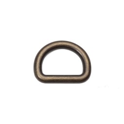 Півкільце ЛАТУНЬ-АНТІК 25x18x5,9 мм тип C6040