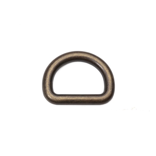 Півкільце ЛАТУНЬ-АНТІК 25x18x5,9 мм тип C6040