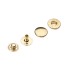 Кнопка Альфа ЗОЛОТО 10,5 мм тип X0057 (4 частини)