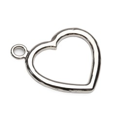 Підвіска НІКЕЛЬ СЕРЦЕ тип C6123