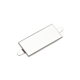 Пластина НІКЕЛЬ 17,8х40 мм тип D0538 декоративна