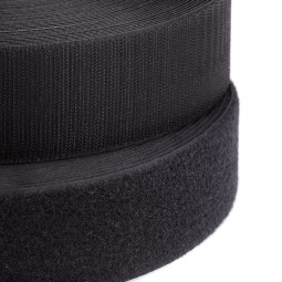 Стрічка липучка ЧОРНИЙ 50х2 мм