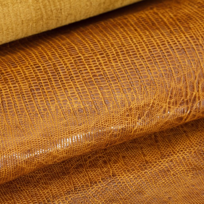 Шкіра ВРХ Ігуана жовтий DORSALIS MUSTARD 1,2-1,4