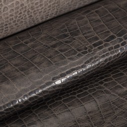 Шкіра ВРХ Крокодил Aligo Pull-UP сірий 1,0-1,2