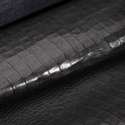 Шкіра ВРХ Крокодил Aligo Pull-UP синій ОКЕАН 1,0-1,2