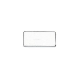 Пластина магнітна НІКЕЛЬ 20х10х2 мм тип C5662 потайна