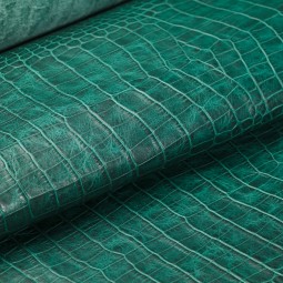 Шкіра ВРХ Крокодил Aligo Pull-UP зелений М'ЯТА 1,0-1,2