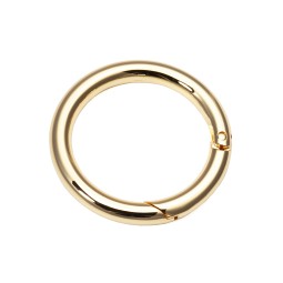 Карабін-кільце ЗОЛОТО 50 мм