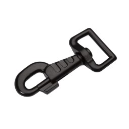 Карабин ЧЕРНЫЙ ГРАФИТ 25х80 мм тип AP