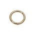 Карабін-кільце ЗОЛОТО 34,5 мм тип D0299