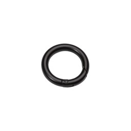 Карабин-кольцо ЧЕРНЫЙ ГРАФИТ 26 мм