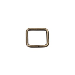 Рамка ЛАТУНЬ-АНТІК 20x17x3 мм тип F0498 (100 шт.)