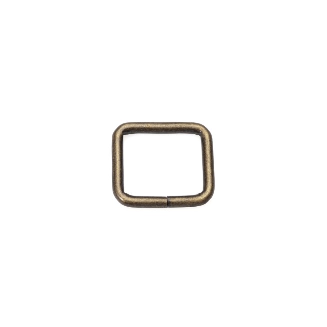 Рамка ЛАТУНЬ-АНТІК 20x17x3 мм тип F0498 (100 шт.)