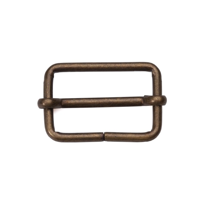 Рамка ЛАТУНЬ-АНТІК 40x25,8x3,9 мм тип E1379 з рухомою перегородкою