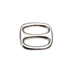 Рамка НІКЕЛЬ 25 мм фігурна з перегородкою