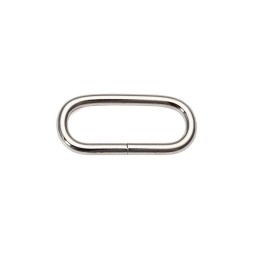Рамка НІКЕЛЬ 38x13x4 мм тип F0418 овальна
