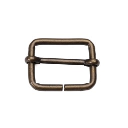 Рамка ЛАТУНЬ-АНТИК 35x25,6x4,5 мм тип E1379 з рухомою перегородкою