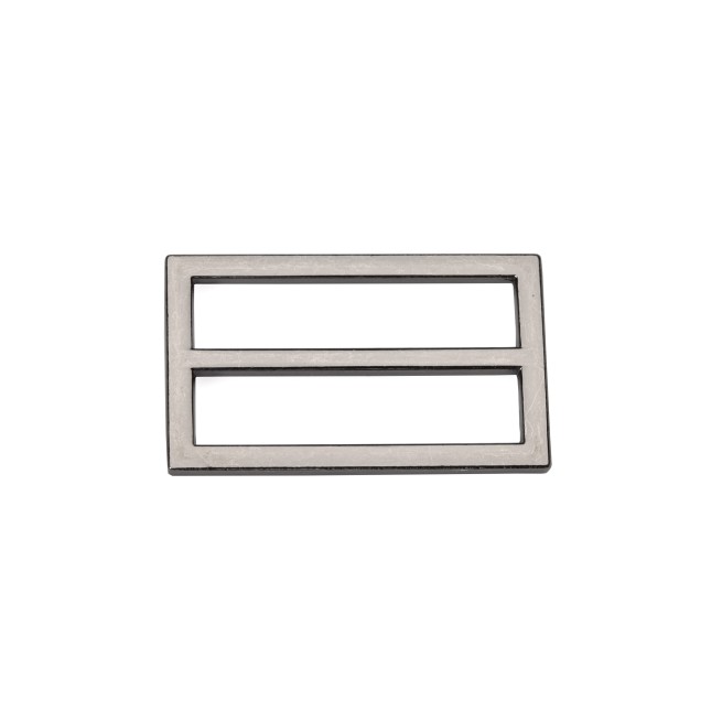 Рамка ЧЕРНЫЙ НИКЕЛЬ 37x20x3 мм с  перегородкой