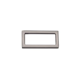 Рамка ЧОРНИЙ НІКЕЛЬ 30x14x3 мм плоска