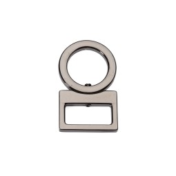 Рамка ЧОРНИЙ НІКЕЛЬ з кільцем 20 мм тип 23604