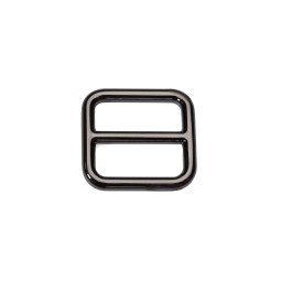 Рамка ЧОРНИЙ НІКЕЛЬ 25x24x4 мм з перегородкою