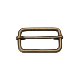 Рамка ЛАТУНЬ-АНТИК 40х19х4 мм типB з рухомою перегородкою